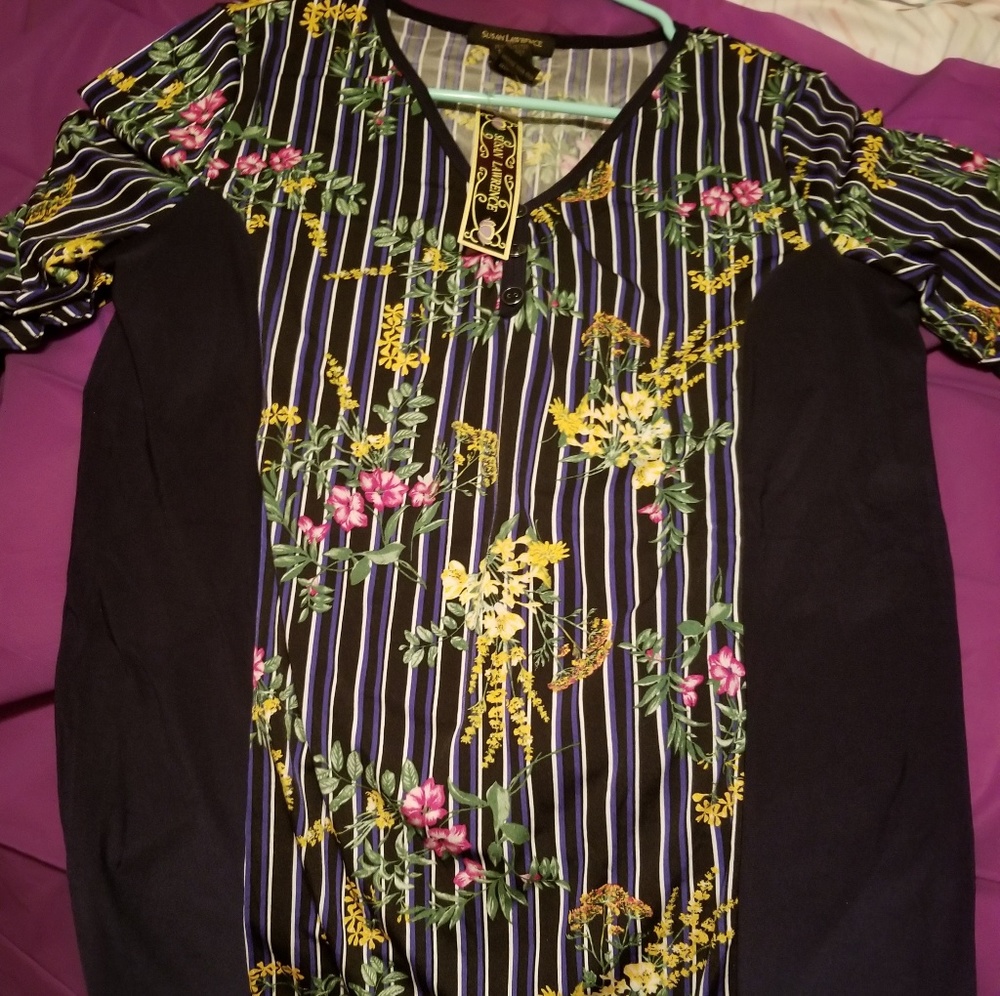 Susan Lawrence NWT fitted blouse